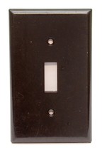 Wall Switch Plate Cover Bakelite Dark Brown Vintage - £5.42 GBP