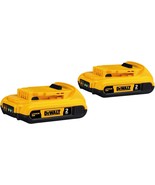 Compact 2.0Ah Double Pack, 20V Max From Dewalt (Dcb203-2). - £69.14 GBP