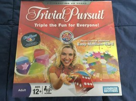 Trivia Pursuit 25th Anniversary Edition Game - Parker Brothers 2008 (NEW) - £36.78 GBP