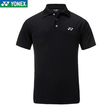 New Yonex yy badminton uniform 115189 men and women quick-drying led lapel  team - £107.90 GBP