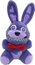Fnaf Five Nights At Freddy&#39;s Collector Nightmare Bonnie Doll Plush Toys 18cm Fun - £14.93 GBP