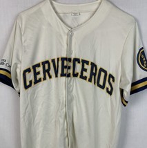 Milwaukee Brewers Jersey Cerveceros Fan Promotional MLB Baseball Men’s S... - £31.96 GBP