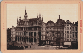 c1900 Bruxelles Brussels The King&#39;s House Photo Cabinet Card Photograph ... - £15.01 GBP