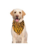 Tiger Stripes Print Pet Dog Bandana (Large Size) - $27.23 CAD