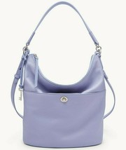 Fossil Talulla Hobo Shoulder Bag Light Lilac Leather SHB2842550 NWT $250 Retail - £79.12 GBP