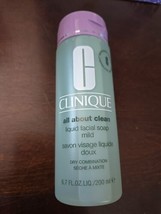 New Clinique All about Clean Liquid facial soap  Mild Dry combo 6.7 FL (BN22) - $18.55