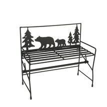 Metal Bear Wall Hanging Kitchen Paper Towel Rack Cabin Bench Accessories Holder - £29.26 GBP