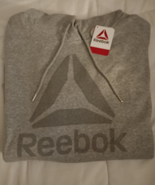 Sweatshirt Reebok Gray Hoodie Longsleeve  -Women's Size – Large - $17.99