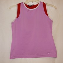 Workout Top Shirt Size XL Extra Large Sleeveless Lavender Burgundy Mossimo - £7.90 GBP