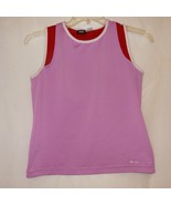 Workout Top Shirt Size XL Extra Large Sleeveless Lavender Burgundy Mossimo - £7.75 GBP