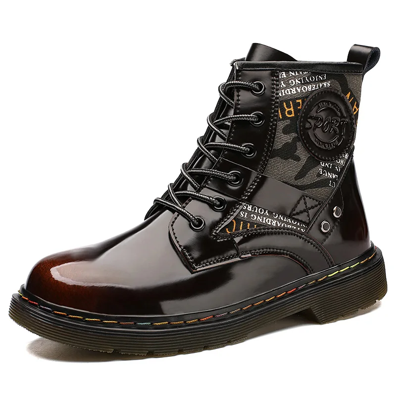 Leather 35~46 Autumn Winter  Boots Men&#39;s  Ankle Boots for Men Women Designer Mal - £148.51 GBP