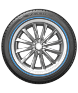 285/45R22 Vogue Tyre CUSTOM BUILT RADIAL SCT2 BLUE STRIPE BLUE/WHITE 114H XL M+S - $540.23
