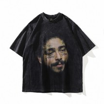 Hip Hop Tshirt Streetwear Men Portrait Graphic Printed  T Shirt 2022 Summer Hara - £101.67 GBP