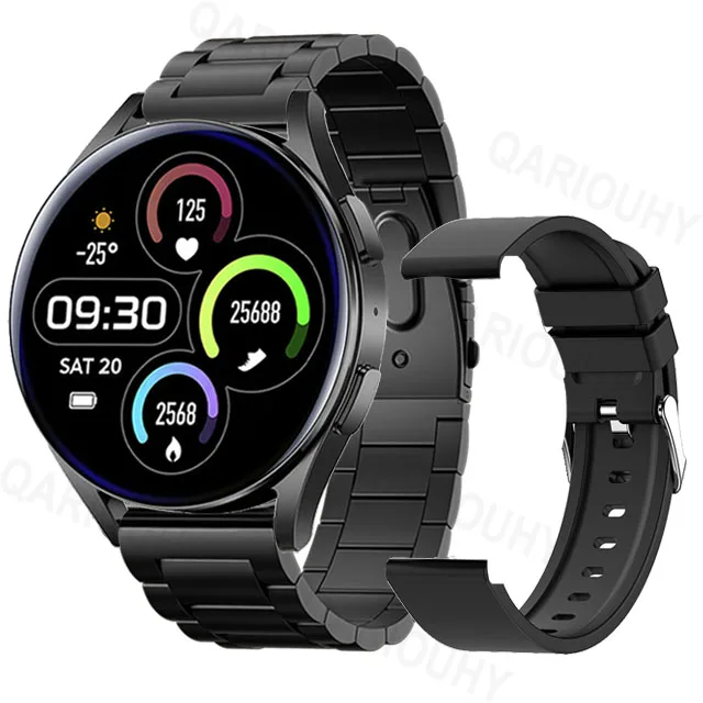 New Smartwatch 6 for Men Full Touch Blood Pressure Blood Oxygen Bluetooth Call S - $61.85