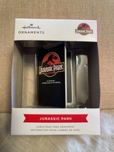 Hallmark Christmas Tree Ornament Jurassic Park VHS Case NEW - £11.07 GBP