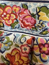 Vera Bradley Morgan Shoulder Bag in &quot;Hope Garden&quot; Pattern Used Quilted T... - $18.05