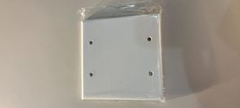 25-2 Gang Nylon Flexible White Blank Plate - $24.50