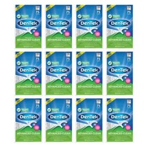 DenTek Triple Advanced Clean Mouthwash Blast Floss Picks, 75 Count, (Pack of 12) - £22.34 GBP