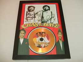  CHAS &amp; DAVE  GOLD DISC  DISPLAY  - £13.39 GBP