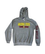 NEW Arizona State University Hoodie Sweatshirt MED Gray Sun Devils ASU P... - £22.89 GBP