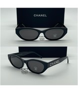 NIB Chanel CH9134 Black Square Acetate Frame Gray Lenses – 100% Authentic - $383.03 CAD