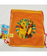 Disney Winnie the Pooh Yel.Red. String Drawstring Backpack for kids, par... - $10.75 CAD