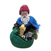 Clothitique Possible Dreams2000/2001 Santa "Fuzzy Friends" 7.5" Figurine... - $30.00