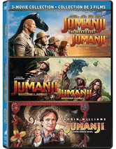 Jumanji Trilogy Triple Feature DVD Next Level, Welcome to the Jungle &amp; Original - £12.80 GBP