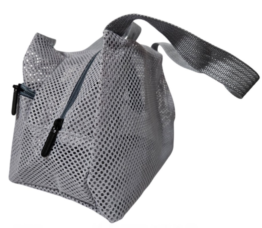 Nylon Breathable Mesh Multi-Use Foldable Women Tote Handbag with Zipper Closure Item image 9
