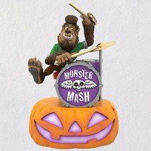 Hallmark WOLFGANG ON DRUMS Werewolf Monster Mash Halloween Storytellers Ornament - £31.86 GBP