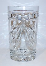 Stunning Large Waterford Crystal Beautifully Cut 10&quot; Oval Vase - £100.70 GBP
