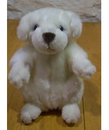 Melissa &amp; Doug CUTE WHITE PUPPY DOG 8&quot; Stuffed Animal Toy - $16.34