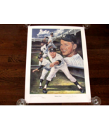 WHITEY FORD 1961 WS MVP NEW YORK YANKEES HOF SIGNED AUTO L/E COLOR LITHO... - $2,822.32 MXN