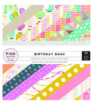 American Craft Pink Paislee - Birthday Bash Collection - 6 x 6 Paper Pad - £16.83 GBP