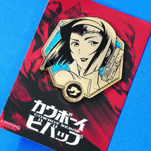 Cowboy Bebop Faye Valentine Golden Portrait Pin Figure Statue Anime Manga - £11.72 GBP