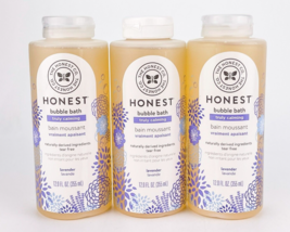 The Honest Company Bubble Bath Truly Calming Tear Free Lavender 12 Oz Lot of 3 - £25.04 GBP