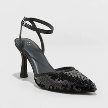 Women&#39;S Belinda Slingback Pumps - Black 10 - £29.25 GBP