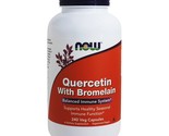 NOW Foods Quercetin With Bromelain, 240 Vegetarian Capsules - £37.00 GBP