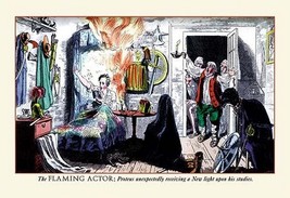 The Flaming Actor by Pierce Egan - Art Print - £17.57 GBP+