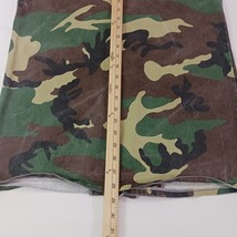 Men's Woodlands Camo Combat Field Shirt Jacket Long Sleeve Size Medium image 6