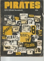 VINTAGE 1975 Chicago Cubs @ Pittsburgh Pirates Scorebook (Scored) W Star... - £15.79 GBP