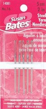 Susan Bates Steel Yarn Needles 2-Size 16 5/Pkg (Pack of 6) - $650.04 MXN
