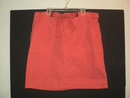 Anthropologie Daughters of the Liberation Women&#39;s Skirt Size 10 Pink Kne... - $20.18