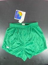 Speedo Soccer Shorts Green Youth Extra Small  1990s Draw string Vintage New - $29.65