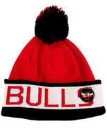 Chicago Bulls vintage Block Pom Knit - Mitchell &amp; Ness - $27.42 CAD