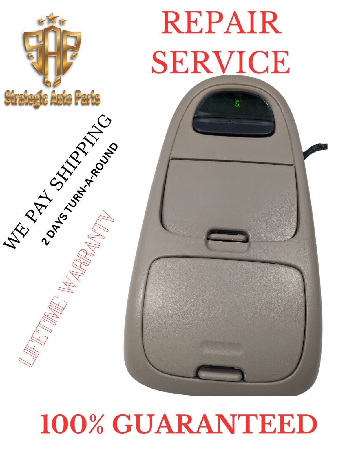 2003 ford f150 overhead console parts discount