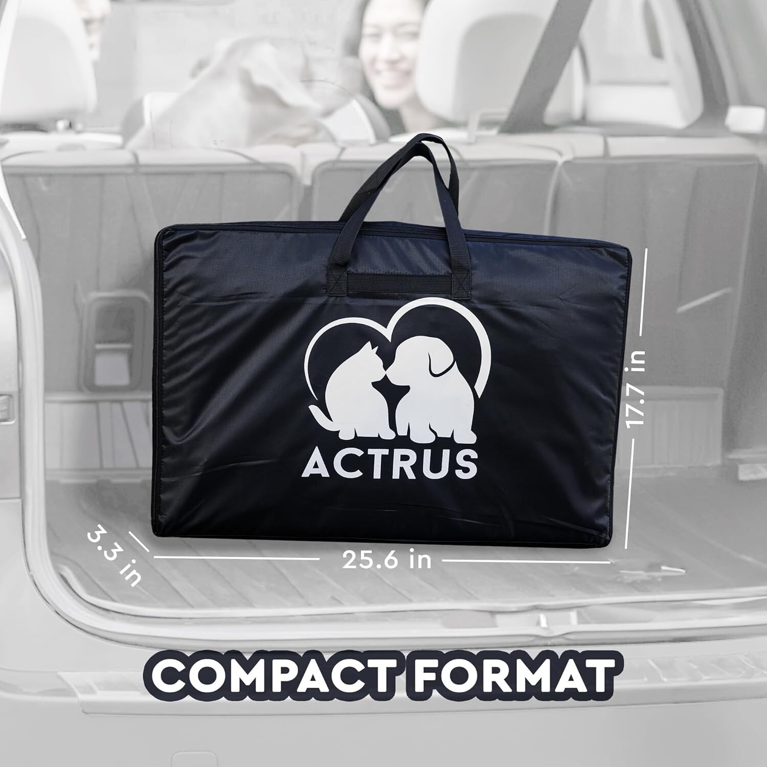 Actrus Back Seat Extender Waterproof Dog Seat Cover Back Seat for Car Truck SUV Item image 9