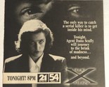 X-Files Tv Guide Print Ad David Duchovny Gillian Anderson TPA11 - £4.65 GBP
