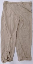 Alfani Cuffed Straight-Leg Pants Fresh Almond XXL - $20.41