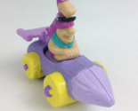 1997 Hanna Barbera The Flintstones Fred &amp; Dino Pull-Back Racers Burger K... - $4.94